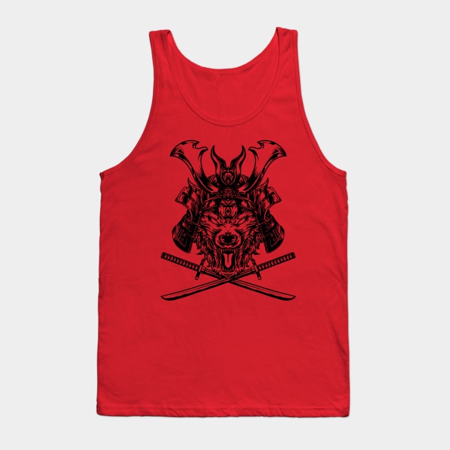 Samurai Tank Top by dezeight